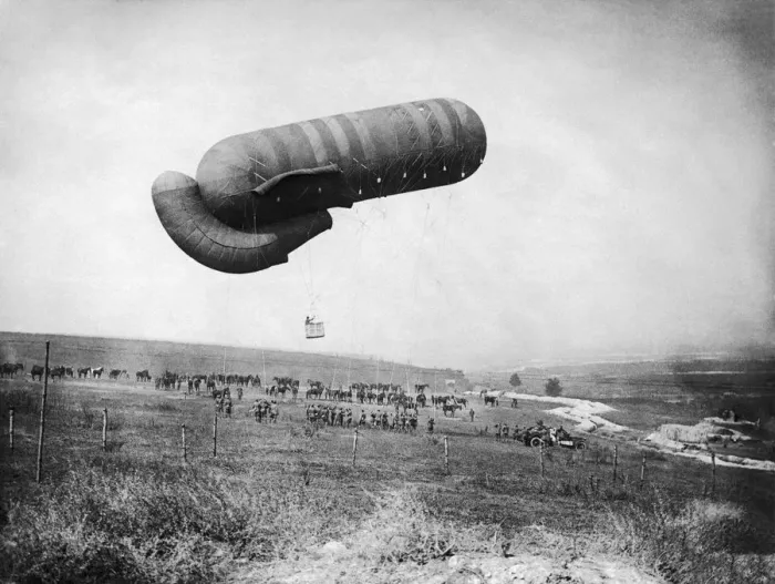 Framed Print : Allied Observation Gas-Filled Draken Gas-Balloon Coming? Framed Print : Allied Observation Gas-Filled Draken Gas-Balloon Coming?