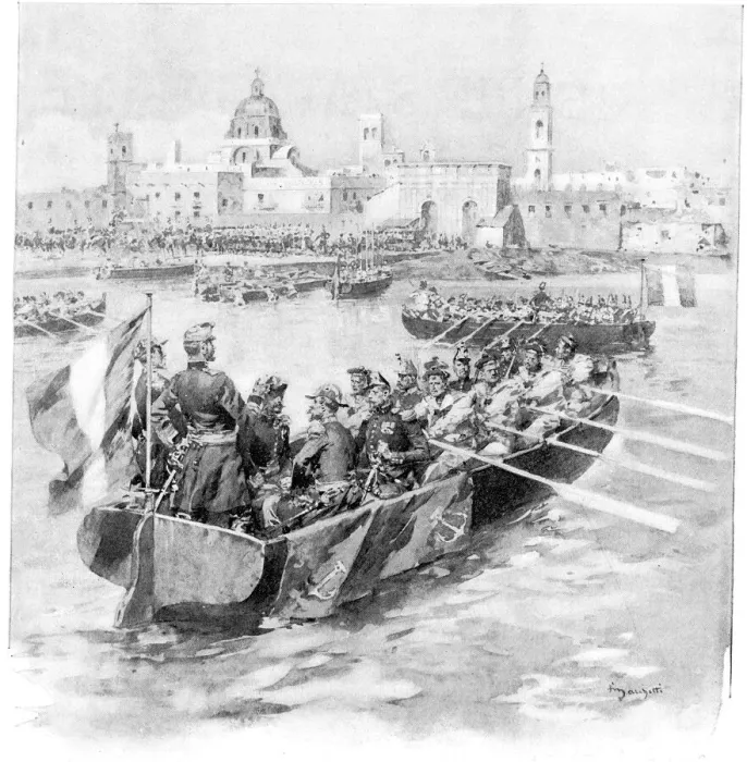 Framed Print : The Allied Troops at Vera Cruz Framed Print : The Allied Troops at Vera Cruz