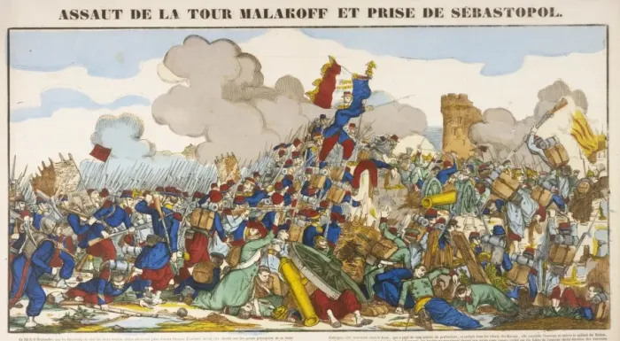 Framed Print : Allies Take Sebastopol Framed Print : Allies Take Sebastopol