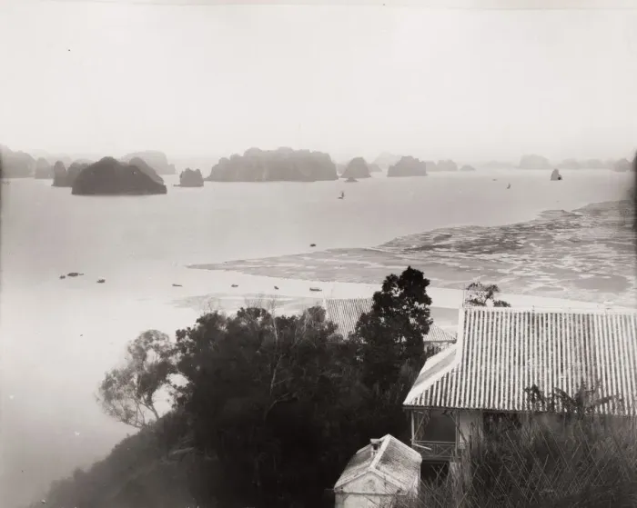 Framed Print : Allong Bay likely Ha Long Bay, French Indochina, Vietnam Framed Print : Allong Bay likely Ha Long Bay, French Indochina, Vietnam