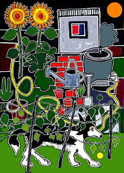 Framed Print : The Allotment Framed Print : The Allotment