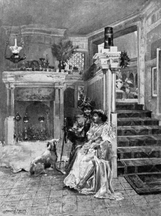 Framed Print : Alma-Tadema / Reception Framed Print : Alma-Tadema / Reception
