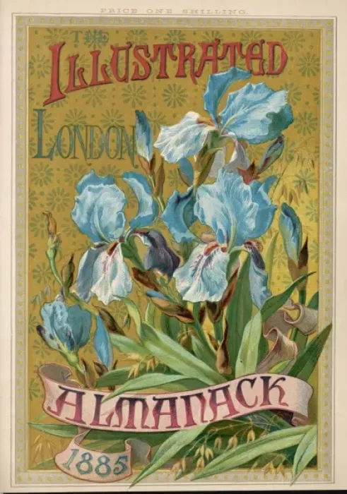 Framed Print : Almanack 1885 Framed Print : Almanack 1885