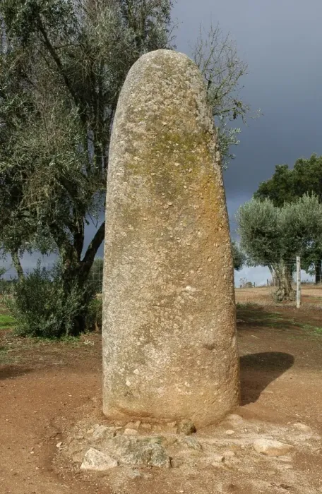 Framed Print : Almendres Cromlech. Megalithic complex. Neolithic. Near Evor Framed Print : Almendres Cromlech. Megalithic complex. Neolithic. Near Evor
