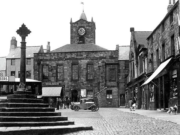 Alnwick Market Place, early 1900s