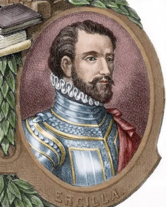 Framed Print : Alonso de Ercilla (1533A?i?1594) Framed Print : Alonso de Ercilla (1533A?i?1594)