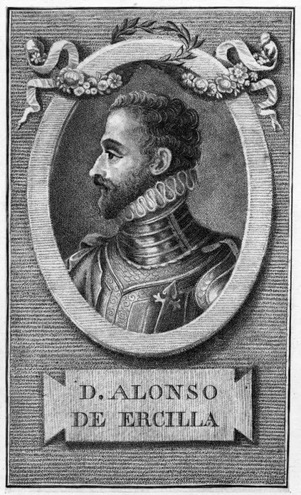 Framed Print : Alonso De Ercilla Y Zun Framed Print : Alonso De Ercilla Y Zun