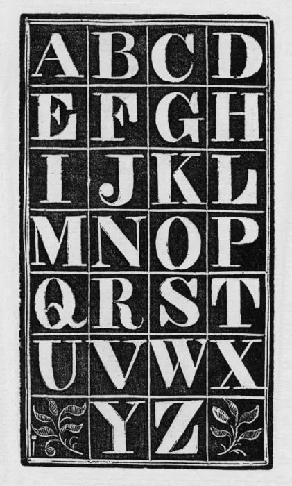 Framed Print : Alphabet. A Bodoni-style alphabet Date: circa 1780 Framed Print : Alphabet. A Bodoni-style alphabet Date: circa 1780