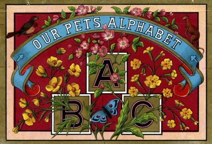 Framed Print : Alphabet Blocks Framed Print : Alphabet Blocks