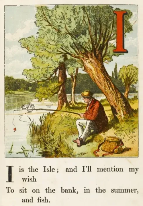 Framed Print : Alphabet / I is the Isle Framed Print : Alphabet / I is the Isle