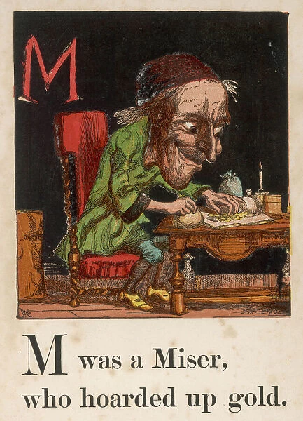 Alphabet  /  M for Miser