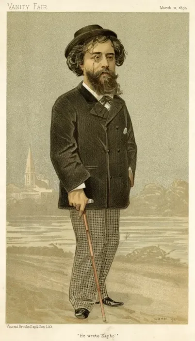 Framed Print : Alphonse Daudet / Guth Vf Framed Print : Alphonse Daudet / Guth Vf