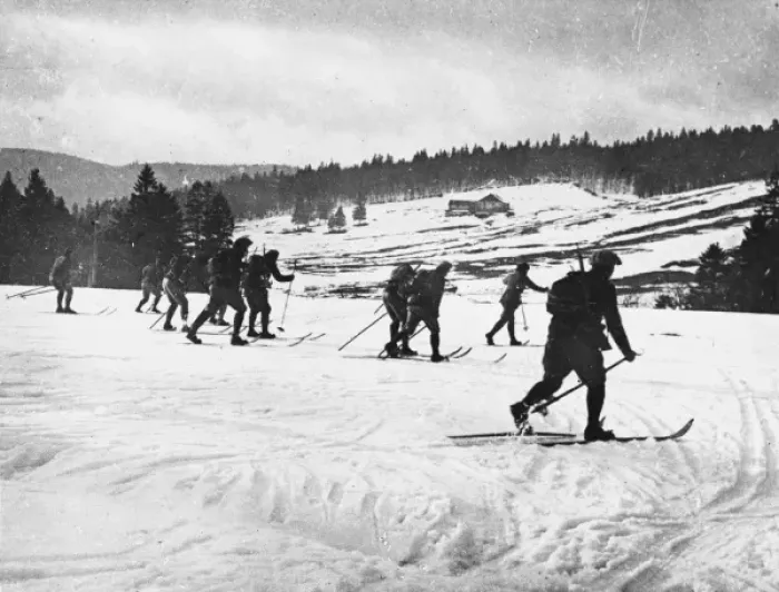 Framed Print : Alpine troops WWI Framed Print : Alpine troops WWI