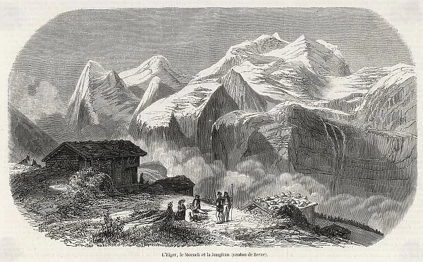 Alps  /  Switzerland  /  1855