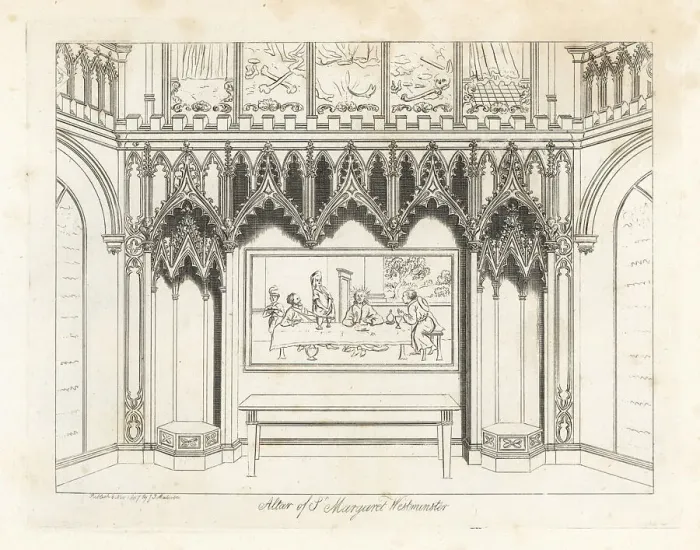 Framed Print : The Altar of the Church of St. Margaret's, Westminster Abbey Framed Print : The Altar of the Church of St. Margaret's, Westminster Abbey