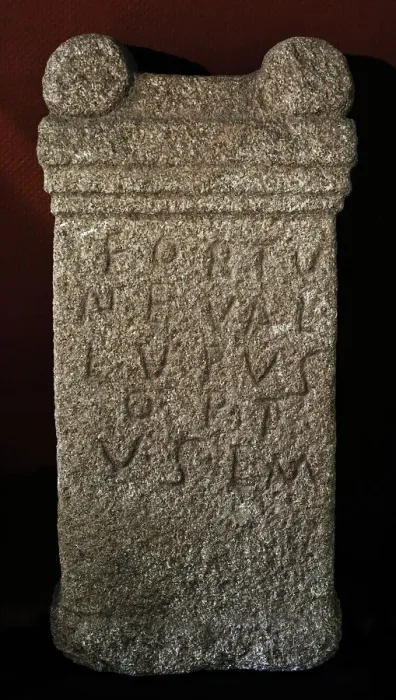 Framed Print : Altar to the goddess Fortuna. Second half of 2nd century AD Framed Print : Altar to the goddess Fortuna. Second half of 2nd century AD