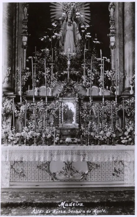 Framed Print : Altar, Nossa Senhora do Monte, near Funchal, Madeira Framed Print : Altar, Nossa Senhora do Monte, near Funchal, Madeira