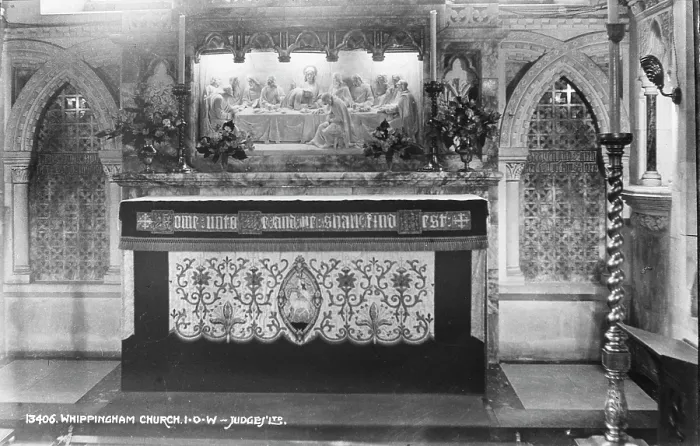 Framed Print : Altar of Whippingham Church Framed Print : Altar of Whippingham Church