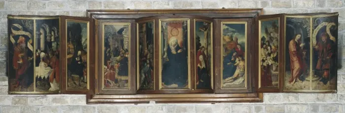Framed Print : Altarpiece of Nuestra Sede la Soledad (Virgin Framed Print : Altarpiece of Nuestra Sede la Soledad (Virgin