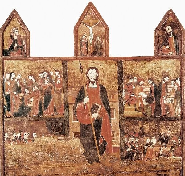 Altarpiece of St. s. XIV. Life scenes of St. Thomas