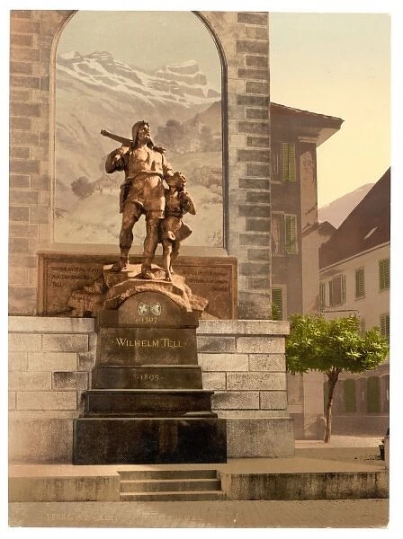 Altdorf, William Tells Memorial, Lake Lucerne, Switzerland