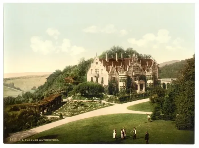 Framed Print : Altenstein Castle, Thuringia, Germany Framed Print : Altenstein Castle, Thuringia, Germany