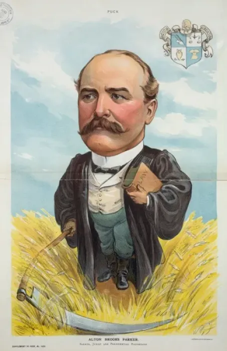 Framed Print : Alton Brooks Parker. Farmer, jurist and presidential possibi Framed Print : Alton Brooks Parker. Farmer, jurist and presidential possibi
