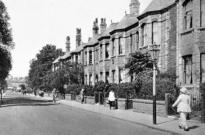 Framed Print : Altrincham Oxford Road early 1900s Framed Print : Altrincham Oxford Road early 1900s