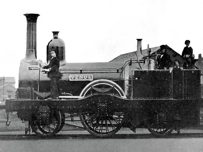 Framed Print : Altrincham Railway Engine early 1900s Framed Print : Altrincham Railway Engine early 1900s