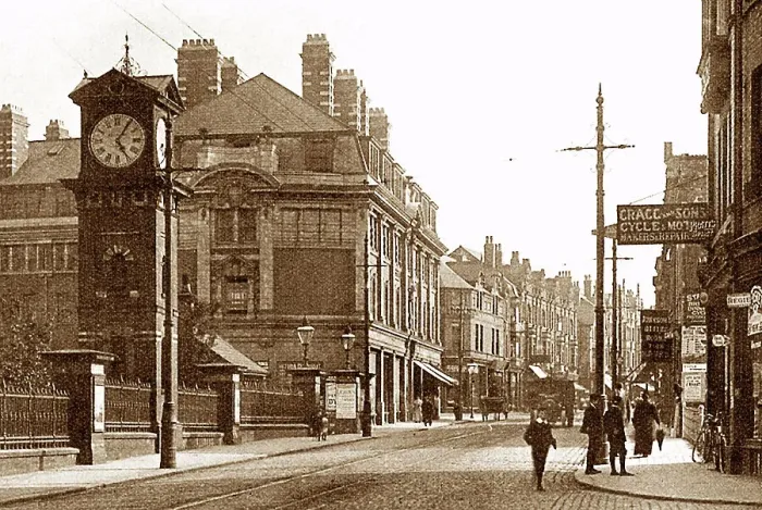 Framed Print : Altrincham Stamford New Road early 1900s Framed Print : Altrincham Stamford New Road early 1900s