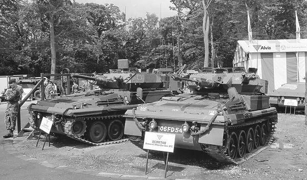 Alvis FV101 Scimitar and FV107 Scorpion light tanks
