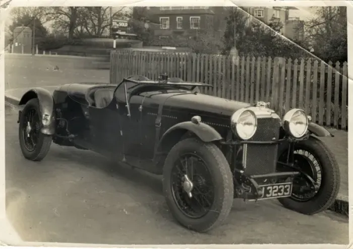 Framed Print : Alvis Speed Vintage Car, England Framed Print : Alvis Speed Vintage Car, England