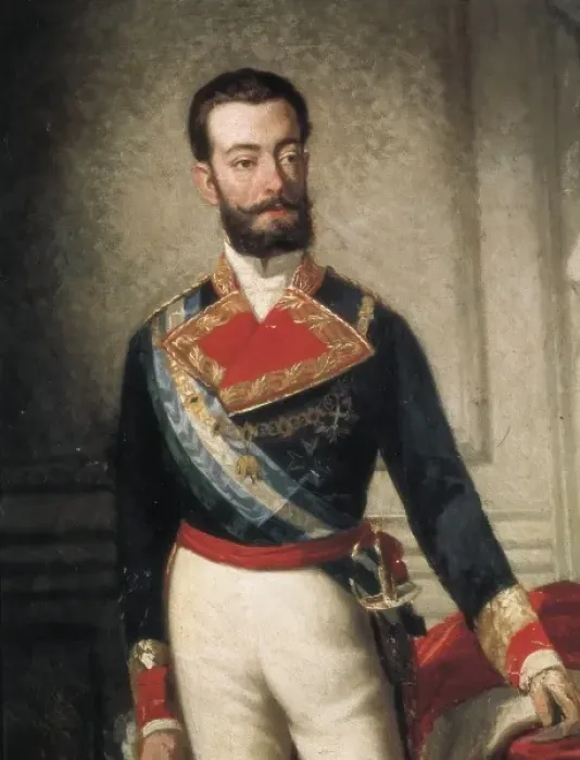 Framed Print : Amadeus of Savoye (1845-1890). King of Spain Framed Print : Amadeus of Savoye (1845-1890). King of Spain