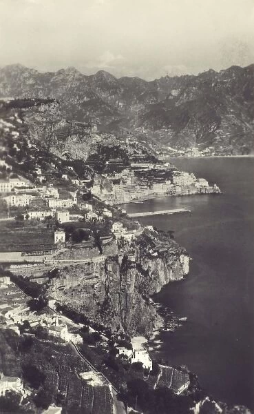 Amalfi Coastline, Italy - Amalfi viewed from Pendolo