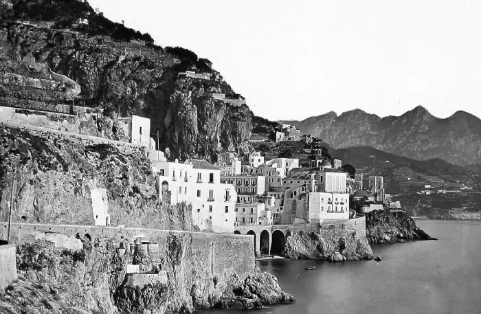 Framed Print : Amalfi Italy pre-1900 Framed Print : Amalfi Italy pre-1900