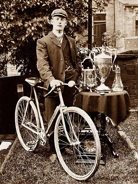 Amateur Cyclist Cup Winner early 1900s