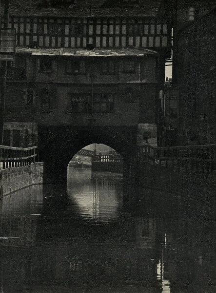 Amateur pictorialist view of Lincoln, England