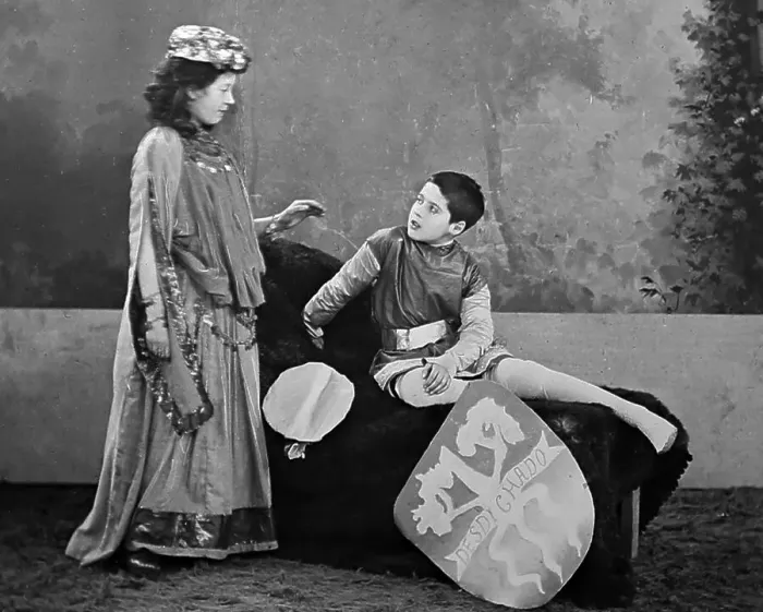 Framed Print : An amateur production of Ivanhoe at a country Framed Print : An amateur production of Ivanhoe at a country