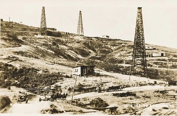 Amatlan, Mexico - oil fields
