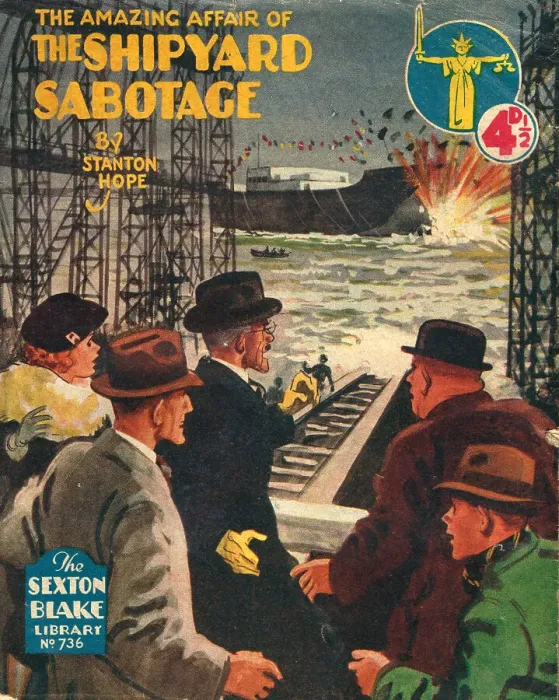Framed Print : The Amazing Affair Of The Shipyard Sabotage Framed Print : The Amazing Affair Of The Shipyard Sabotage