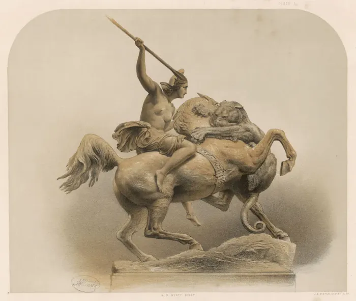 Framed Print : THE AMAZON SCULPTURE Framed Print : THE AMAZON SCULPTURE