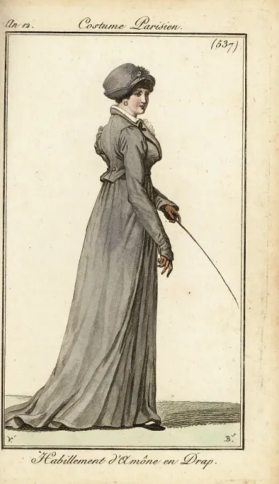 Framed Print : Amazone or woman in riding outfit, Paris, 1804 Framed Print : Amazone or woman in riding outfit, Paris, 1804