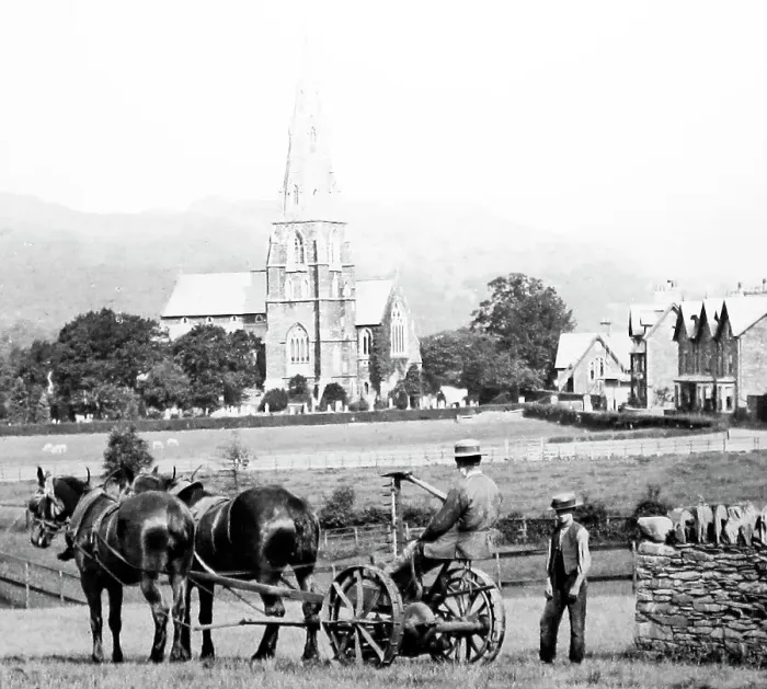 Framed Print : Ambleside Church Framed Print : Ambleside Church