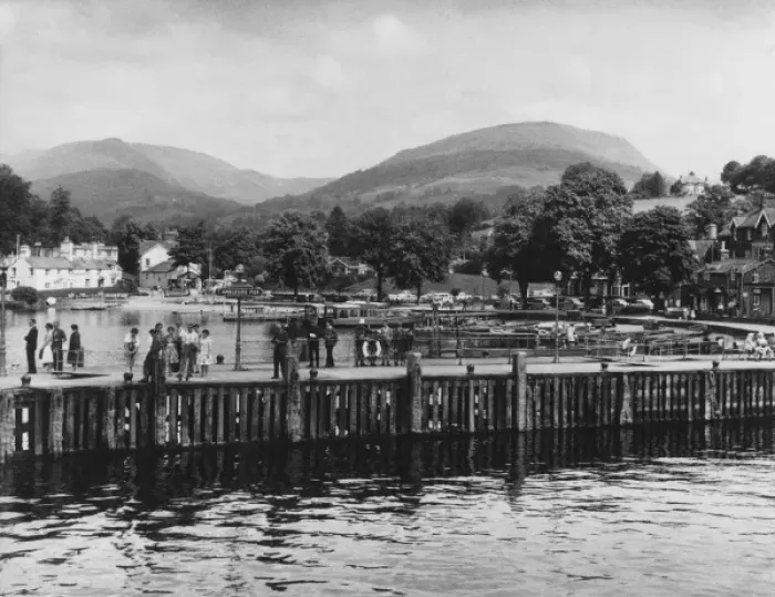 Framed Print : Ambleside Pier Framed Print : Ambleside Pier