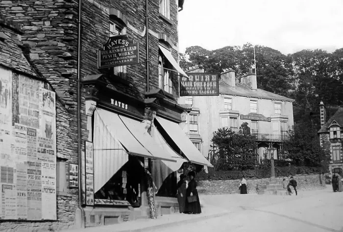 Framed Print : Ambleside - Victorian period Framed Print : Ambleside - Victorian period