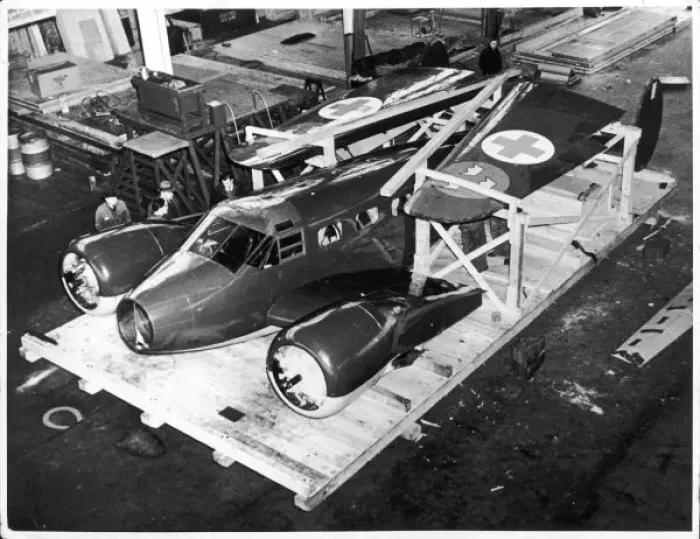 Framed Print : Ambulance Aeroplane Framed Print : Ambulance Aeroplane