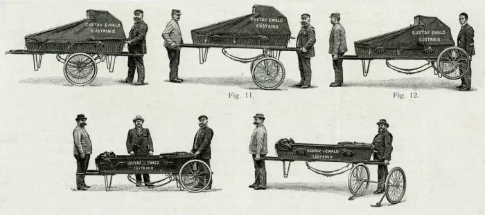 Framed Print : AMBULANCE / GERMANY, 1902 Framed Print : AMBULANCE / GERMANY, 1902