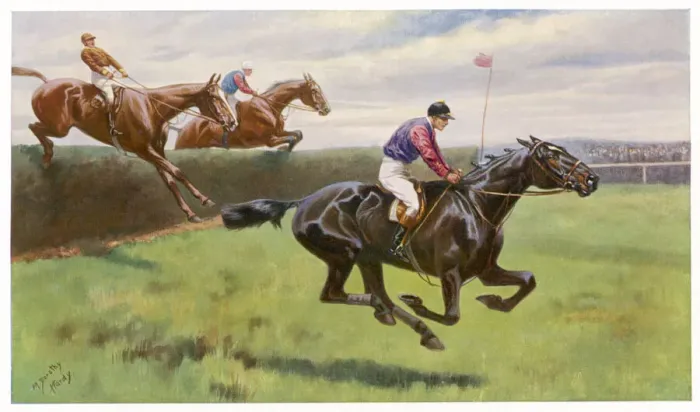 Framed Print : Ambush II winning the Grand National Framed Print : Ambush II winning the Grand National