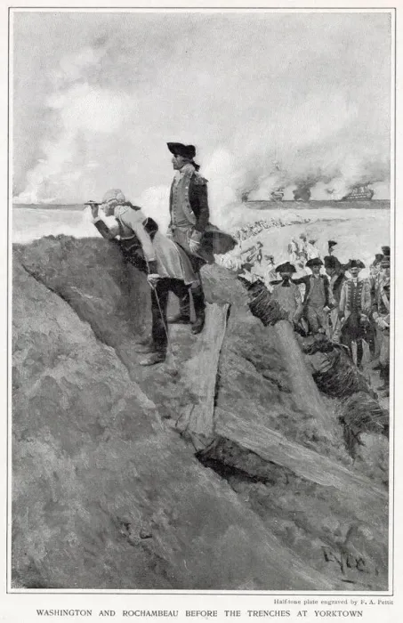 Framed Print : America - Battle Of Yorktown Framed Print : America - Battle Of Yorktown