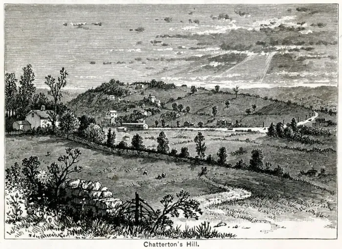 Framed Print : America - Chattertons Hill in Westchester County Framed Print : America - Chattertons Hill in Westchester County